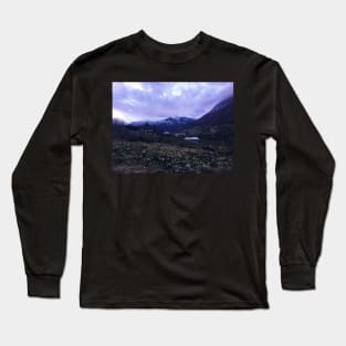 Violet Dusk Norway Mountainside Long Sleeve T-Shirt